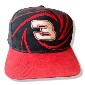 🔥 Rare Mint Vintage Dale Earnhardt Sr. "Swirl" Snapback 🔥